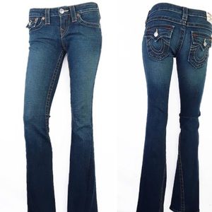 True Religion Flare Twisted Joey jeans!